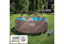 Р20-1252-S Каркасный бассейн круглый Laguna vista, 366х132см (Р20-1252-S)