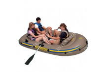 68319 Надувная лодка Intex ПВХ Excursion 3 Set 262х157х42 см