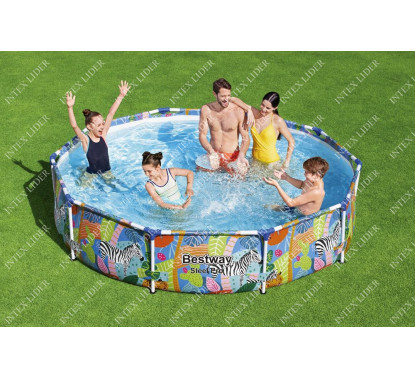 56985 Bestway Круглый каркасный бассейн 305х66см